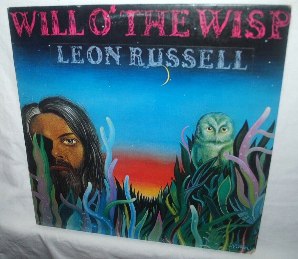 Leon Russell, WILL O’ THE WISP, LP record, EX, jacket VG, Shelter SR-2138