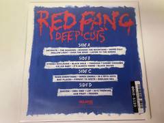 Red Fang DEEP CUTS 2XLP RECORD BLUE W/CLEAR RED WHITE ORANGE SPLATTER LTD 200