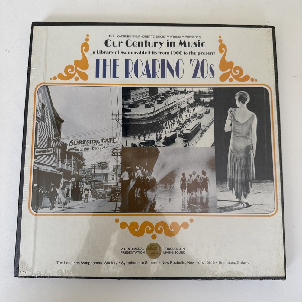 ROARING ’20s*3LP BOX* 1974*CENTURY IN MUSIC*Longines Symphonette New/Sealed