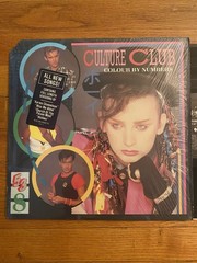 CULTURE CLUB COLOUR BY NUMBERS EX LP ORIG. 1983 WITH HYPE STICKER FREE SHIP