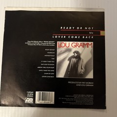 Lou Gramm ‎– Ready Or Not 7″ Jukebox Near Mint #516 45 RPM