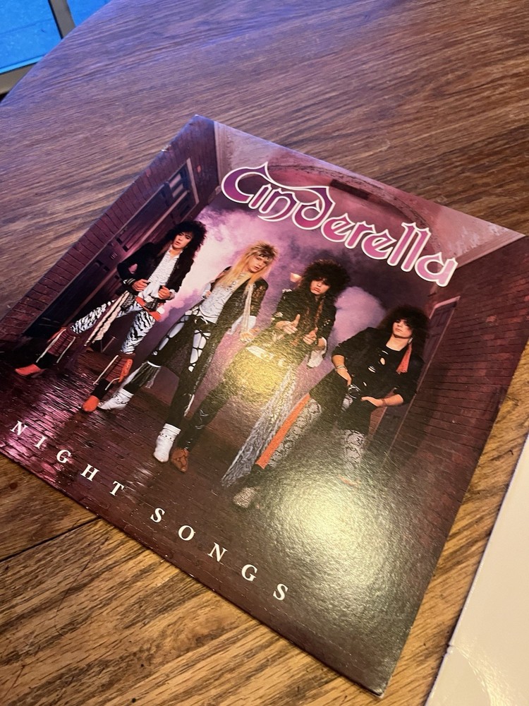 Cinderella – Night Songs – 1986 UK Vinyl