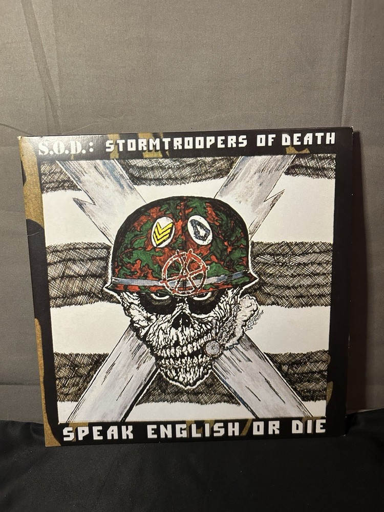 Speak English or Die (30th Anniversary Edition Reissue) by S.O.D. (Record, 2022)