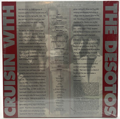 New / Sealed THE DESOTOS “Cruisin With The Desotos” LP 1990 Wilson Audiophile