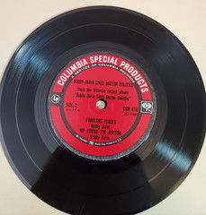 Bobby Darin DOCTOR DOLITTLE (POP 45/PS) #610 PLAYS VG++ NO NOISE!