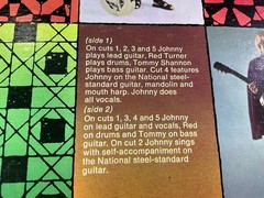 A6-33 JOHNNY WINTER The Progressive Blues Experiment – LP-12431 – RECORD – BLUES