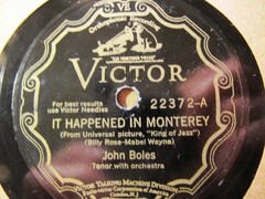 1930 KING OF JAZZ Paul Whiteman Movie JOHN BOLES Happened in Monterey VIC 22372