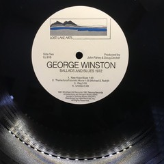 GEORGE WINSTON Ballads and Blues – Piano Solo 1981 WINDHAM HILL LL-81 NM!
