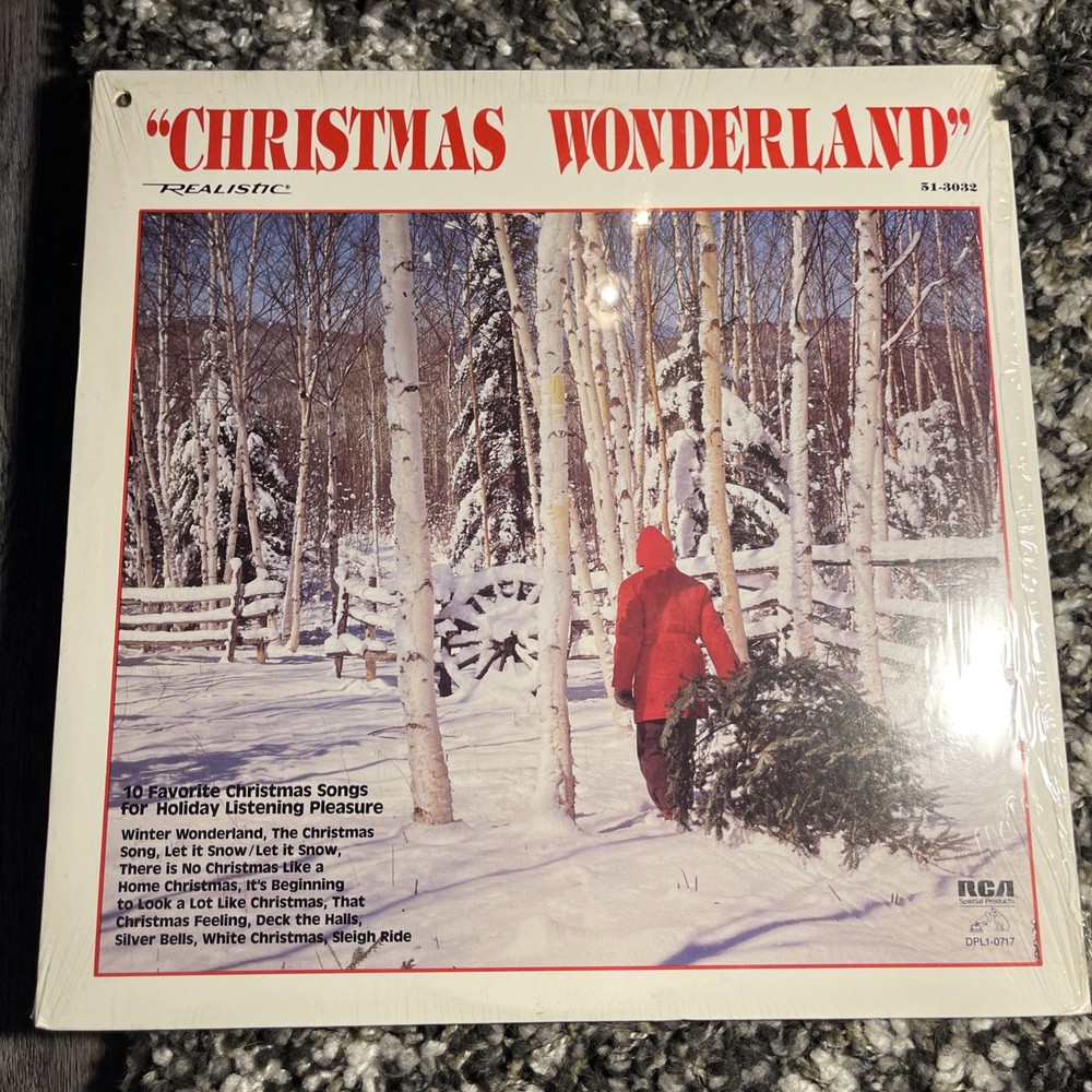 Christmas Wonderland 1985 Vinyl Album Silver Bells, White Christmas