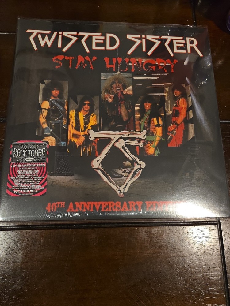 Twisted Sister – Stay Hungry (40th Anniversary) Rocktober Blood Red Vinyl 2x LP