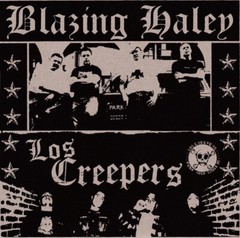 Psychobilly / Punk Vinyl . 7inch Colored . Los Creepers / Blazing HAley