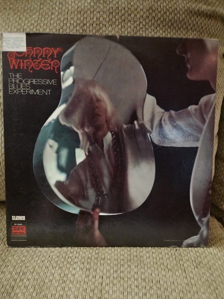 JOHNNY WINTER The Progressive Blues Experiment Imperial LP 12431 vinyl album lp