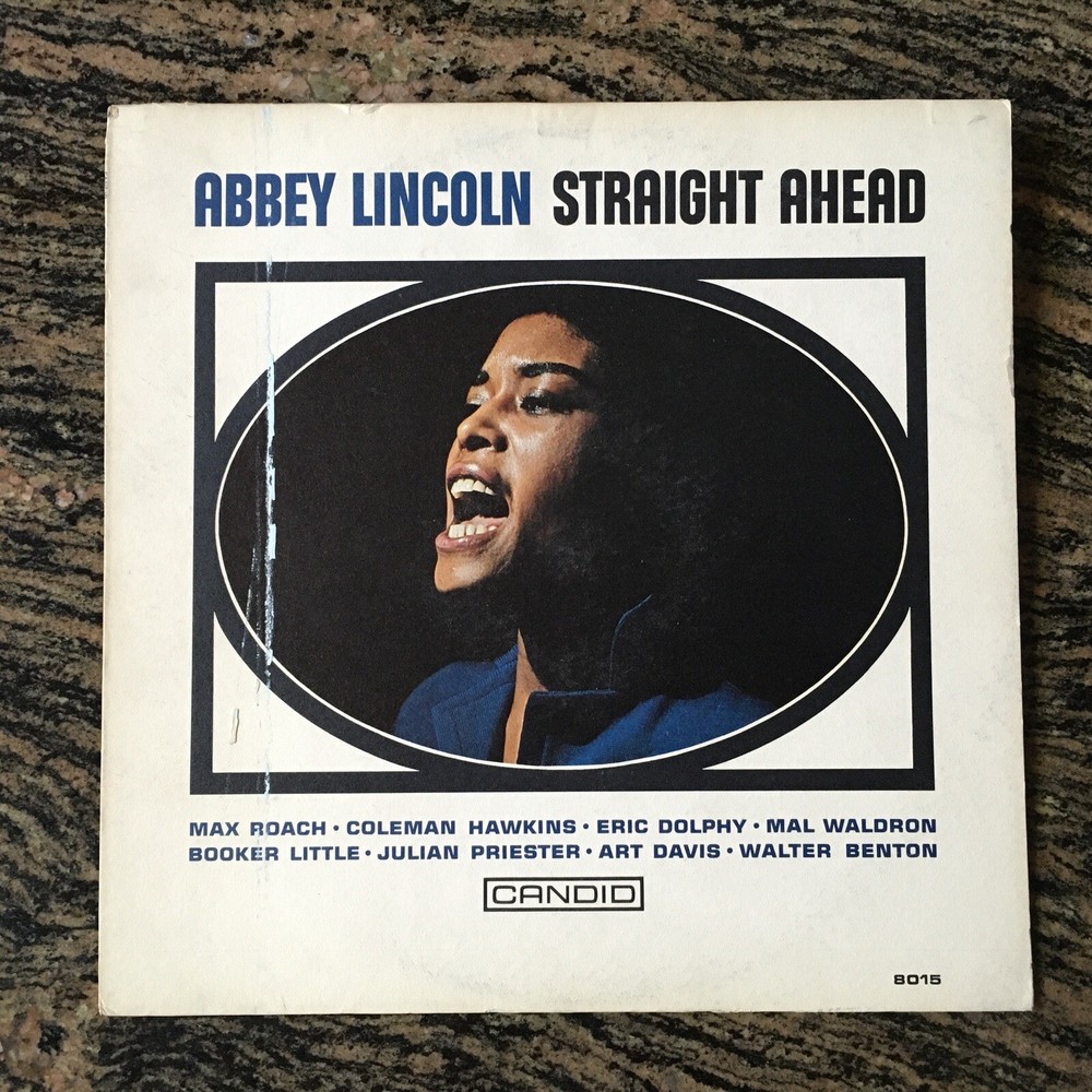 Abbey Lincoln – Straight Ahead LP – Candid – CJM 8015 Mono DG PROMO