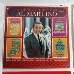 Lot of 4 Compilation Holiday Christmas 33 rpm Vinyl Records Various Artists