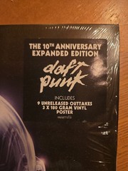 Daft Punk Random Access Memories 10th Anniversary Vinyl W/ Poster USA SEALED