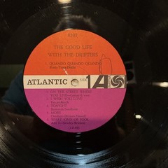 The Drifters–The Good Life With The Drifters ATL-8103 LP G Vinyl-signed C.Thomas