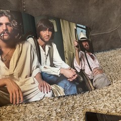 Eagles- Hotel California Black Vinyl LP Vintage Classic Rock Album WITH POSTER!