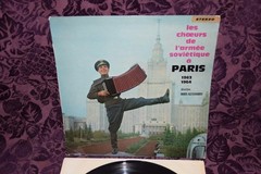 BORIS ALEXANDROV les choeurs de l’armee sovietique France 12″ 1963 LP EX+/VG++