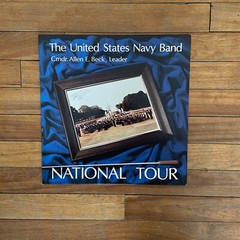 The United States Navy Band National Tour Vinyl LP Cmdr. Allen E. Beck Leader
