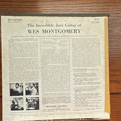 Wes Montgomery Incredible Jazz Guitar 12″ LP Riverside RLP 12-320