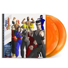 Sega Saturn Virtua Fighter Video Game Soundtrack Vinyl LP Orange Color Variant