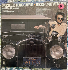 Merle Haggard-Keep Moving On,1975 LP Capitol ST-11365, VG++/VG++