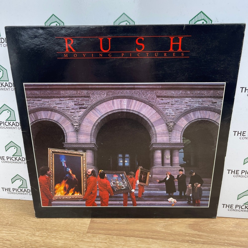 Rush Moving Pictures Vinyl LP 1981 Mercury SRM-1-4013 Progressive Rock Album
