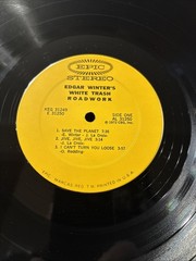 Roadwork Edgar Winter’s White Trash record 1872 / EPIC RECORDS GATEFOLD EX