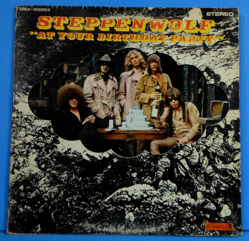STEPPENWOLF AT YOUR BIRTHDAY PARTY LP 1969 ORIGINAL NICE CONDITION! VG/VG!!A