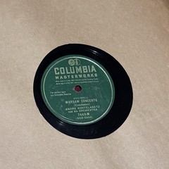 Vtg 78 RPM Album w/ Lot Of 9 Columbia RCA Victor Classical Shellac Records