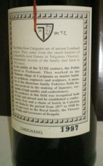 VERMOUTH ” PELITI ” RARISSIMO IN EDIZIONE LIMITATA DEL 1997 NON COMMERCIALIZZATA
