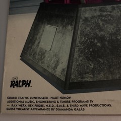Rhythm & Noise Contents Under Notice #56/75 Clear Vinyl LP Ralph Records