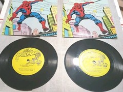 Vtg Peter Pan Marvel Disney Fox Pre-School 10 Set 45rpm 33 1/3 7″ Records Boxed