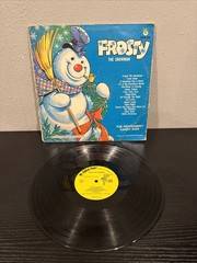 FROSTY THE SNOWMAN Vinyl LP SHRINK Peter Pan Records 8108 EX approaches NM