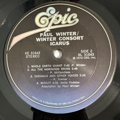 Paul Winter/Winter Consort- Icarus 1972 Vinyl Record LP EX