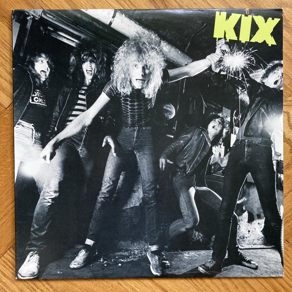Kix – Self Titled – 1981 Atlantic Vinyl LP Excellent (EX) Cond. Rare Metal.