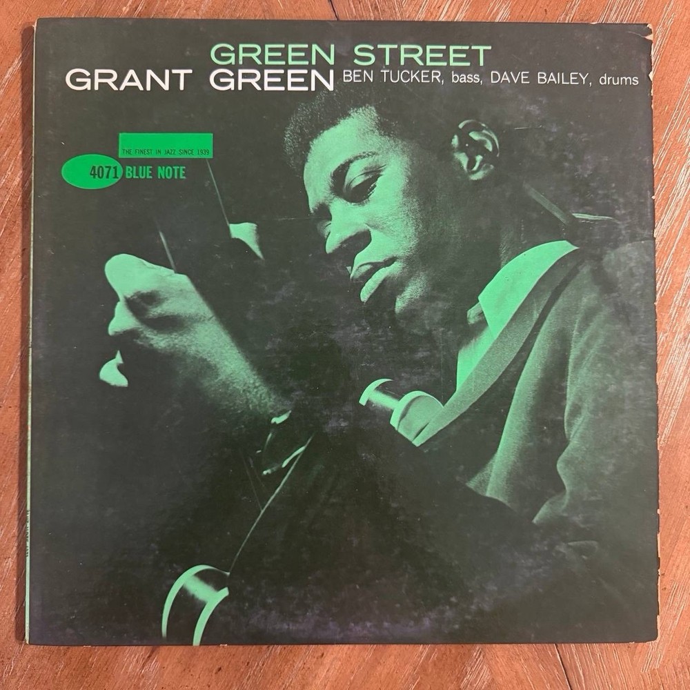 Grant Green Blue Note 4071 LP “Green Street” NY,USA ~ Van Gelder ~ Ear DG