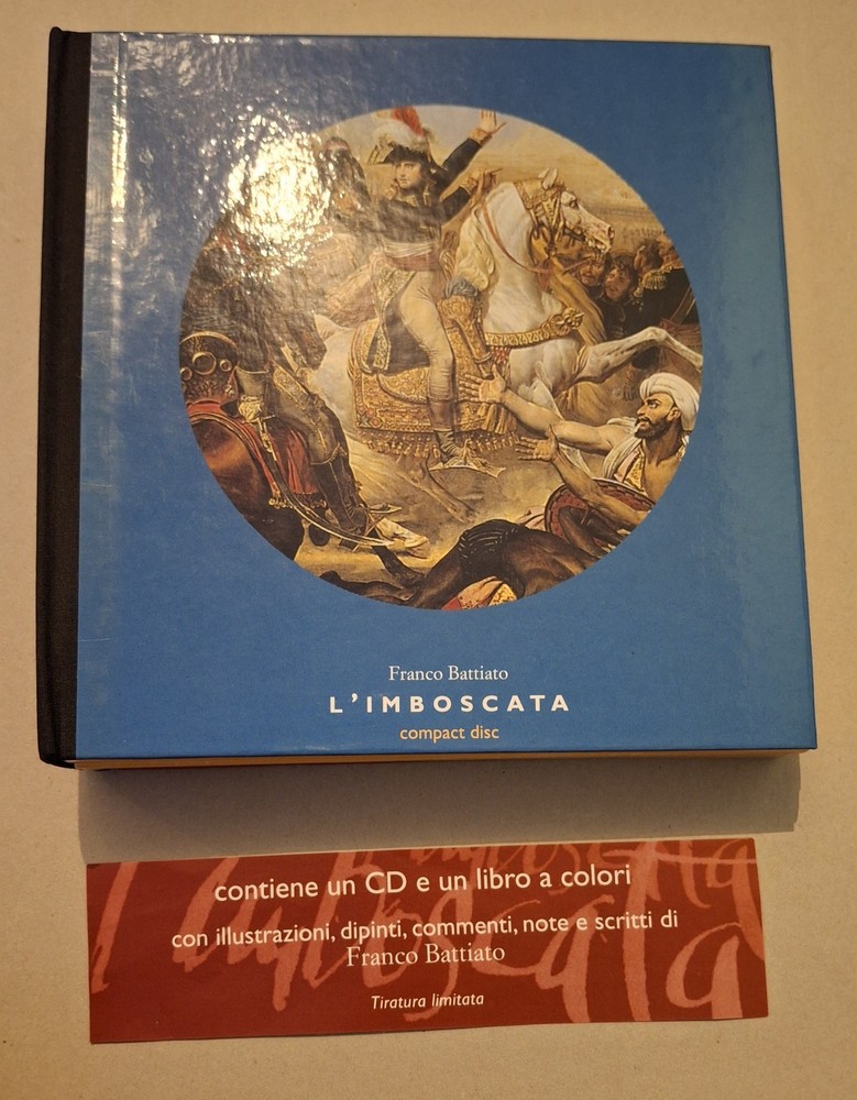 Franco Battiato. L Imboscata Raro cofanetto Edizione Limitata. Solo Aperto.