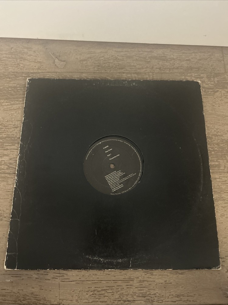 NEW ORDER: the perfect kiss QWEST 12″ Single VG Vinyl 1985