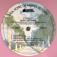 Alice Coltrane – Eternity (VMP VINYL) – JAZZ *NEW/COLOR*