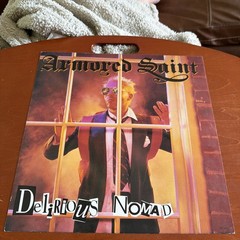 Armored Saint Delirious Nomad 1985 LP Anthrax John Bush 12×12 Promo Poster Flat