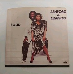 Ashford & Simpson “Solid” 7″ single 45 RPM Capitol records 1984 picture sleeve