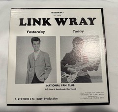 Link Wray Yesterday – Today LP Record Factory RF-1929 Vinyl 12″ Stereo
