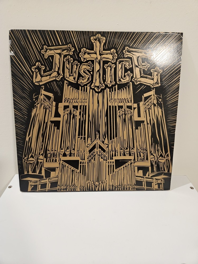 JUSTICE – WATERS OF NAZARETH 12″ VINYL 2006 ED BANGER Records Good Used Conditio