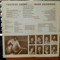 Dave Browning – Forever Young LP – Tested Excellent(EX) Vinyl – Signed