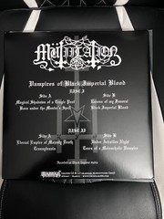 Mutiilation Vampires of Black Imperial Blood White Vinyl 2LP Raw Black Metal