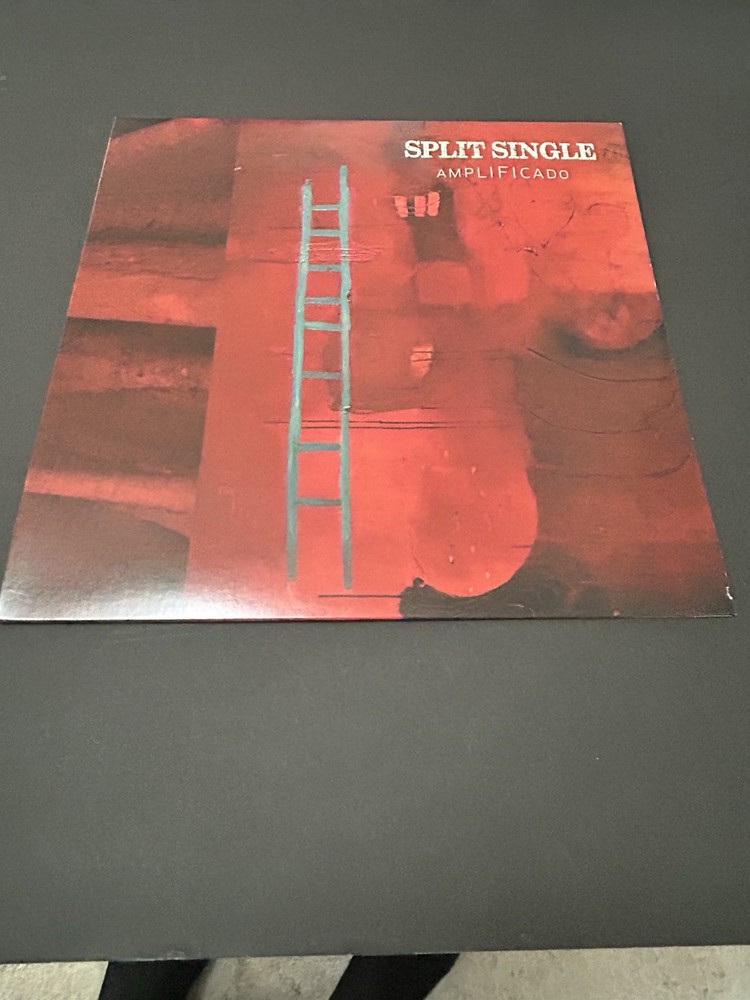 2021 Split Single- Amplificado Vinyl Inside out Records IO0003 Mint
