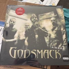 GODSMACK Awake VG++ 2LP SMOKY GREEN VINYL W/HYPE STICKER AND LITHO