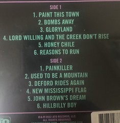 OLD CROW MEDICINE SHOW PAINT THIS TOWN LP OPAQUE PURPLE VINYL 1,000 COPIES