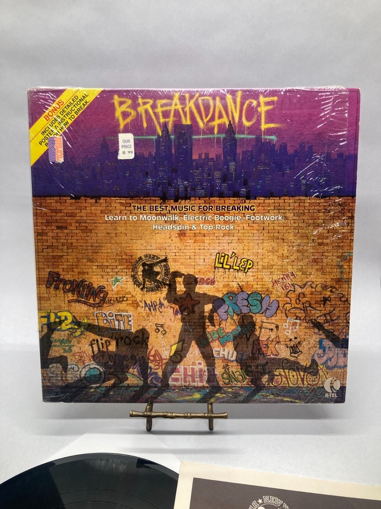 Breakdance Self-Titled Vintage Vinyl LP 1984 K-Tel Record NU 3360